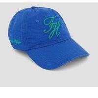 Tommy Hilfiger Th Script Soft 6 Panel Cap - Bright Blue