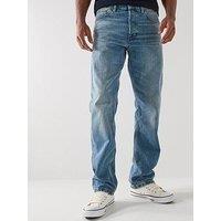 Tommy Hilfiger Dover Selvedge Regular Straight Fit Jeans - Dark Wash