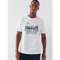 Tommy Hilfiger Country Club Graphic T-Shirt - White