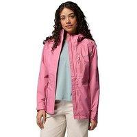 Columbia Womens Pouring Adventure Iii Jacket - Pink