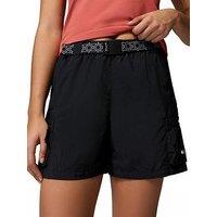 Columbia Womens Sequoia Grove Woven Walking Shorts - Black