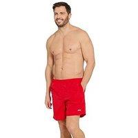 Zoggs Mens Swim Penrith 17 Inch Shorts - Red