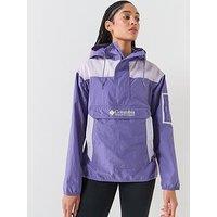Columbia Womens Challenger Ii Windbreaker - Purple