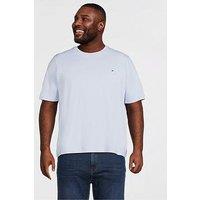 Tommy Hilfiger Big & Tall Essential Regular Fit T-Shirt - Light Blue