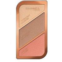 Rimmel Sculpting Palette Pressed Bronzer Coral Glow