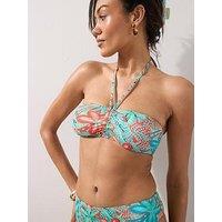 The Very Collection Mix & Match Bandeau Detachable Bikini Top - Multi