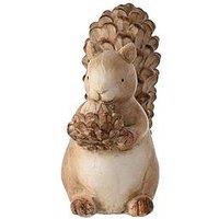 Country Living Wood Effect Resin Squirrel - Large