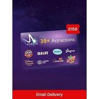 Virgin Experience Days &Pound;150 Merlin Attractions Gift Card - Digital Download