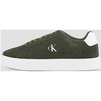 Calvin Klein Classic Cupsole Laceup Trainer - Dark Green