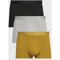 Calvin Klein Underwear Modal 3 Pack Trunks - Assorted