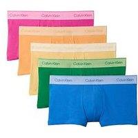 Calvin Klein Underwear 5 Pack Pride Low Rise Trunks - Assorted