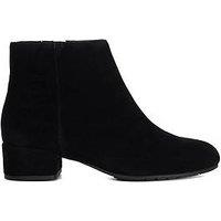 Dune London Wide Fit Pippie Low Ankle Boot - Black