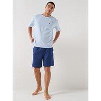 Tommy Hilfiger Loungewear Original T-Shirt Pyjama Set - Blue