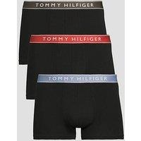 Tommy Hilfiger 3 Pack Everyday Essentials Trunks - Black