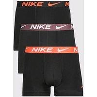 Nike Micro 3 Pack Trunks - Black/Multi