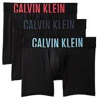 Calvin Klein Underwear Intense Power Micro Fibre 3 Pack Boxer Brief - Black