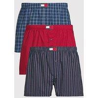 Tommy Hilfiger 3 Pack Woven Boxers - Assorted