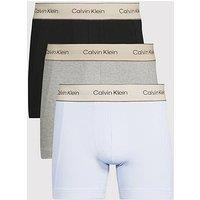 Calvin Klein Underwear 3 Pack Heritage Cotton Boxer Briefs - Assorted