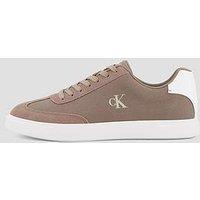Calvin Klein Low Profile Cupsole Trainers - Beige