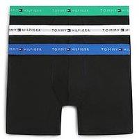 Tommy Hilfiger 3 Pack Signature Essential Boxer Brief - Black