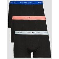 Tommy Hilfiger 3 Pack Signature Cotton Essentials Trunks - Assorted