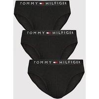 Tommy Hilfiger 3 Pack Everyday Essentials Briefs - Black