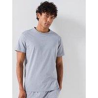 Calvin Klein Loungewear Cotton Stretch Pyjama Set - Grey