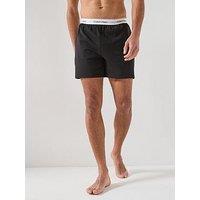 Calvin Klein Loungewear Icon Sleep Jersey Shorts - Black