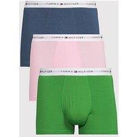 Tommy Hilfiger 3 Pack Signature Essential Trunks - Assorted