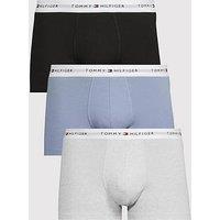 Tommy Hilfiger 3 Pack Signature Essential Trunks - Assorted
