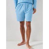Calvin Klein Loungewear Waffle Shorts - Blue