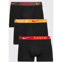 Nike Micro 3 Pack Trunks - Black/Multi
