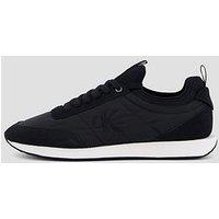 Calvin Klein Retro Runner Sock Laceup Mix Trainer - Black