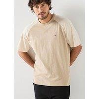 Tommy Hilfiger Raglan Loungewear T-Shirt - Light Beige