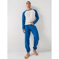 Tommy Hilfiger Raglan Pyjama Set - Blue