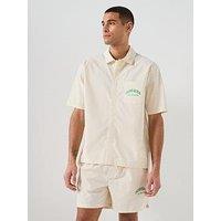 Calvin Klein Loungewear Heritage Crest Sleep Top - Off White