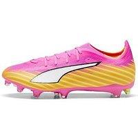 Puma Mens Ultra 6 Match Firm Ground Football Boots - Pink