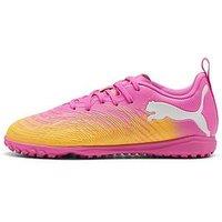 Puma Junior Future 9 Play Astro Turf Football Boots - Pink