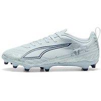 Puma Junior Ultra 6 Play Firm Ground Football Boots - Blue