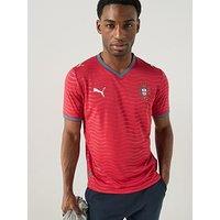 Puma Mens Portugal Home Replica Football Shirt - Red