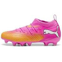 Puma Junior Future 9 Match Firm Ground Football Boots - Pink