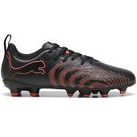 Puma Junior Future 9 Play Firm Ground Football Boots - Black