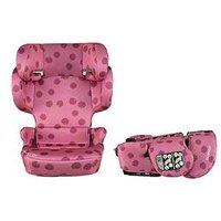 Cosatto Ninja I-Go R129 Folding Travel Car Seat  Cherry Pie