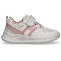 Tommy Hilfiger Girls Flag Low Cut Lace-Up/Velcro Sneaker - White
