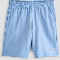 Ea7 Emporio Armani Boys Train Core Id Jog Shorts - Blue