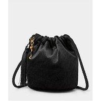 Joe Browns Celestial Velvet Charm Bag - Black