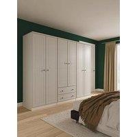 Swift Cambridge 6 Door 2 Drawer Double Wardrobe