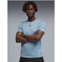 Puma Mens Training Tad Essentials Heather Cat T-Shirt - Blye