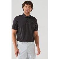 Puma Mens Golf Pure 3.0 Polo T-Shirt - Black
