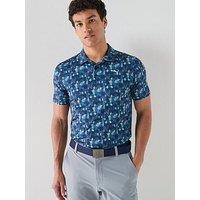 Puma Mens Golf Mattr Deco Polo - Navy